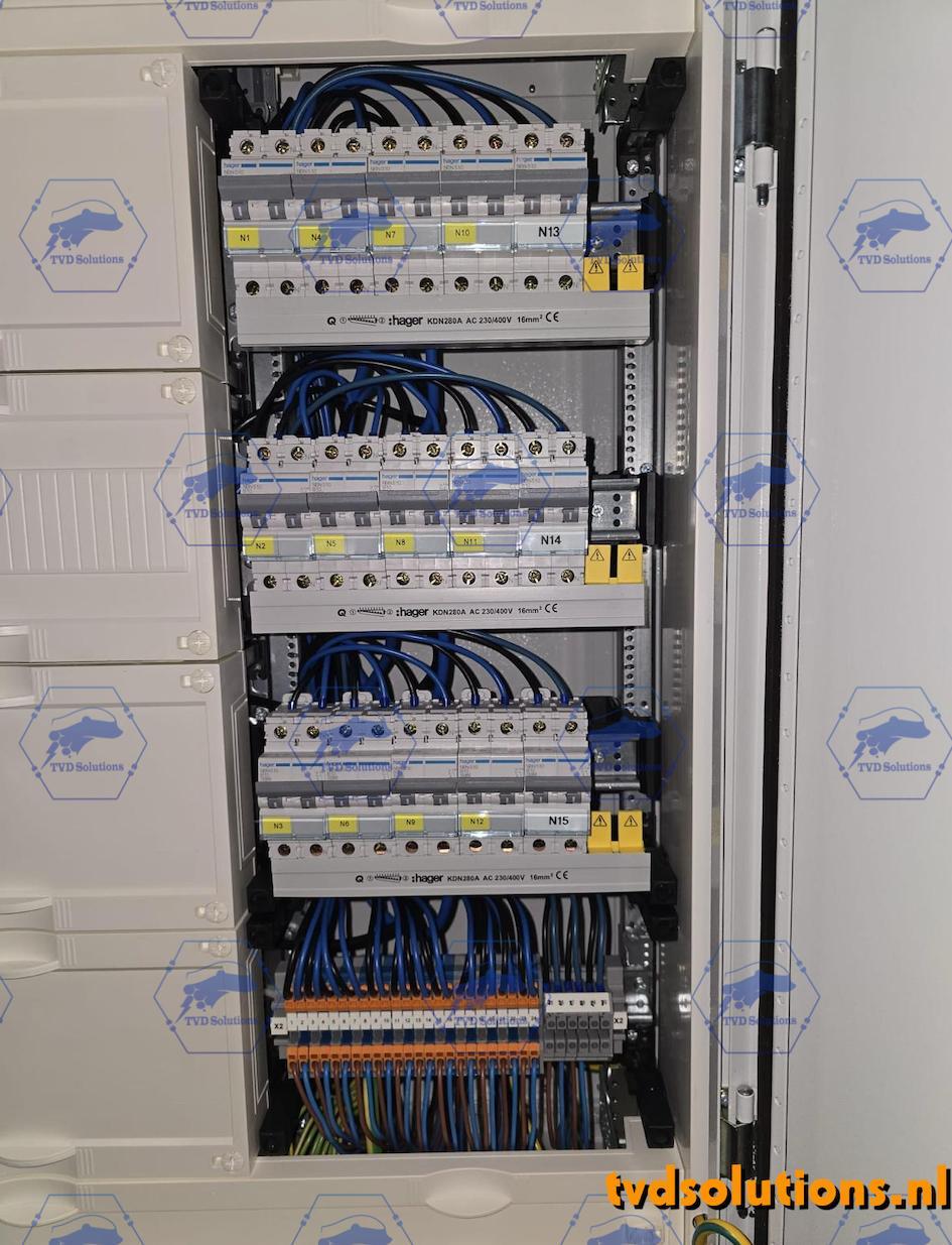 Voor dit grote project hebben wij de complete elektrotechnische infrastructuur verzorgd.